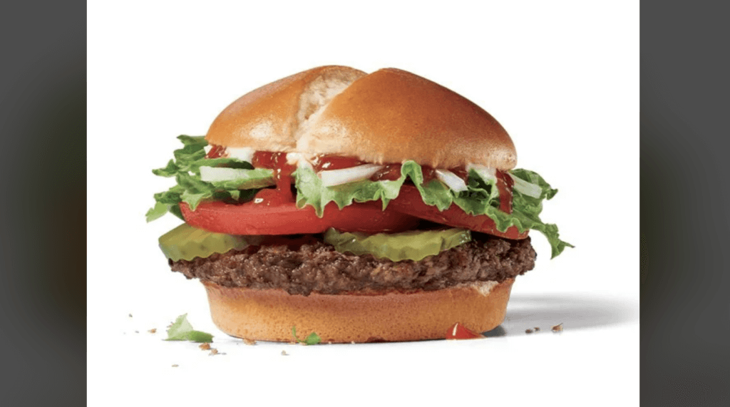 Jack in the Box Jumbo Jack burger